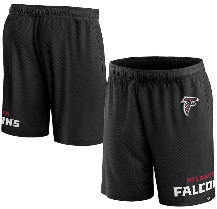 Men's Atlanta Falcons Black Shorts Men's Atlanta Falcons Black Shorts